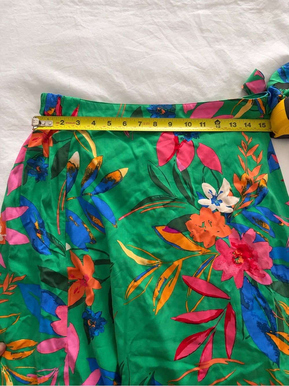 J. Crew Resortwear Vacation Beach Cover-Up Tropical Print Summer Midi Skirt NWT - Picture 11 of 11